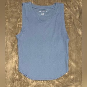Blue American eagle tank size small
